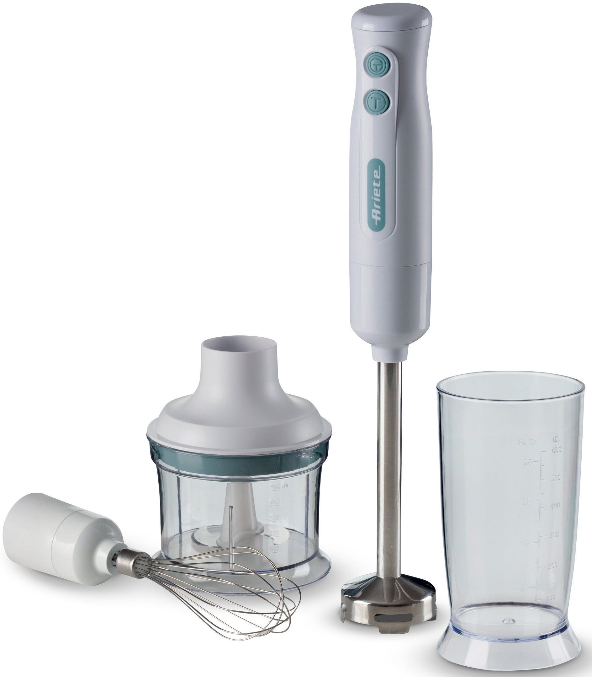Ariete 601 Hand Mixer, 700 Watt, 500 ml - White