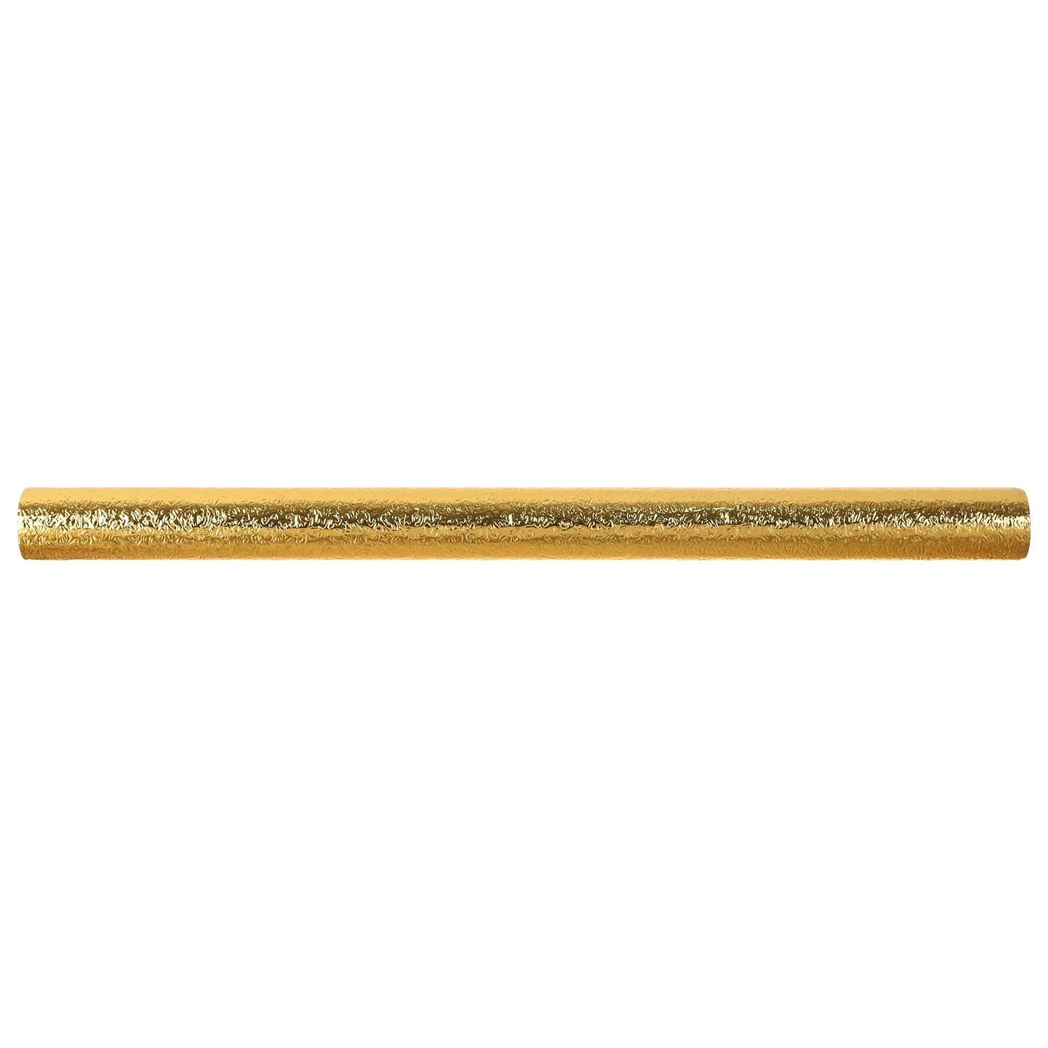 Falmer Plastic Adhesive Kitchen Roll, 5 meters×60 cm - Gold