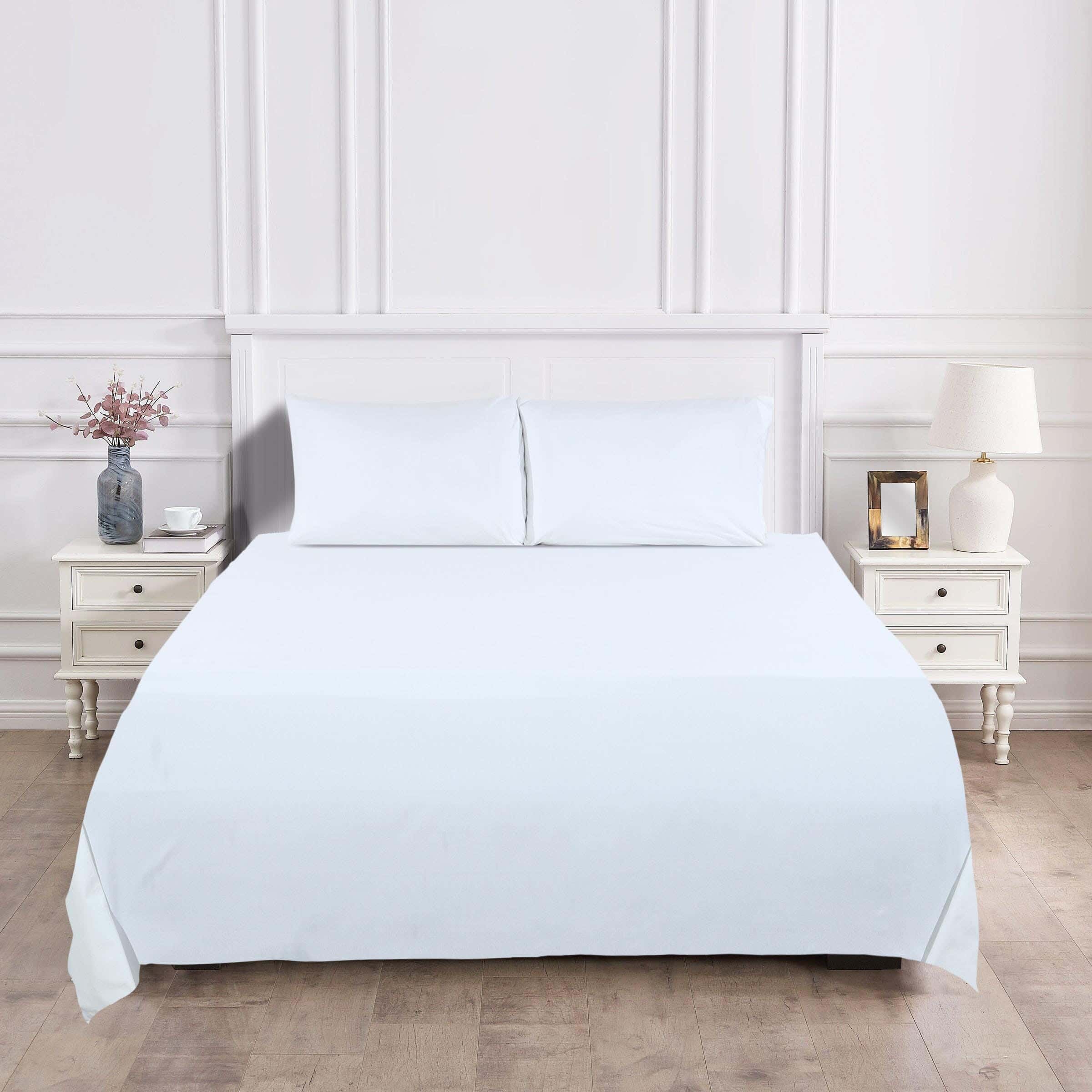 Gunes Cotton Bed Cover Set, 6 Pieces, approximately 5300 Grams - Off White