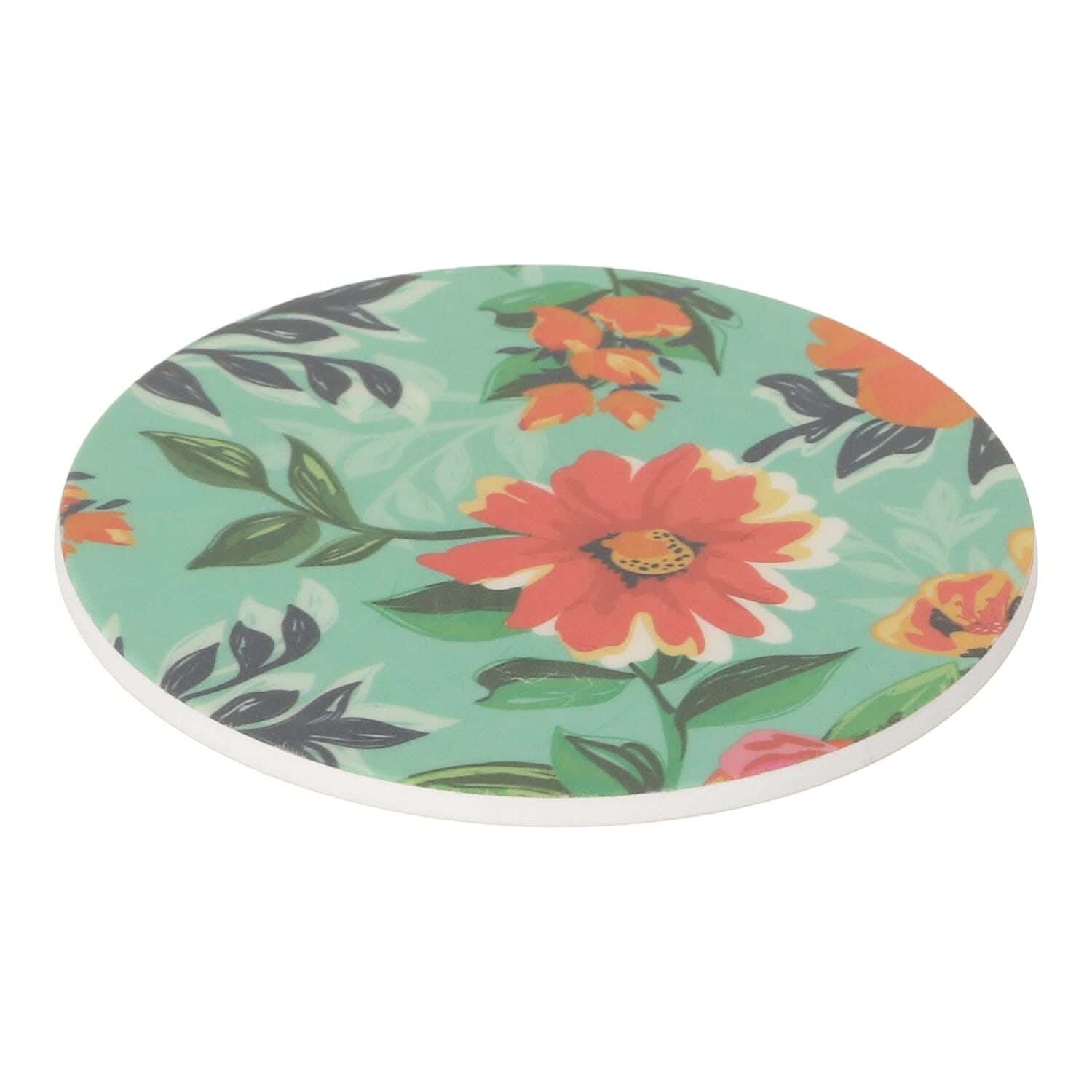 Bright Designs Melamine Coaster, 10 cm - Multicolor