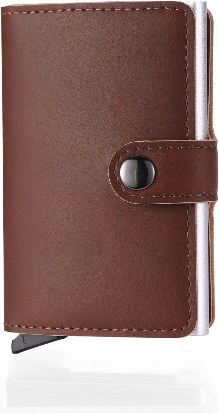 Hiker Durable Leather Wallet - Brown