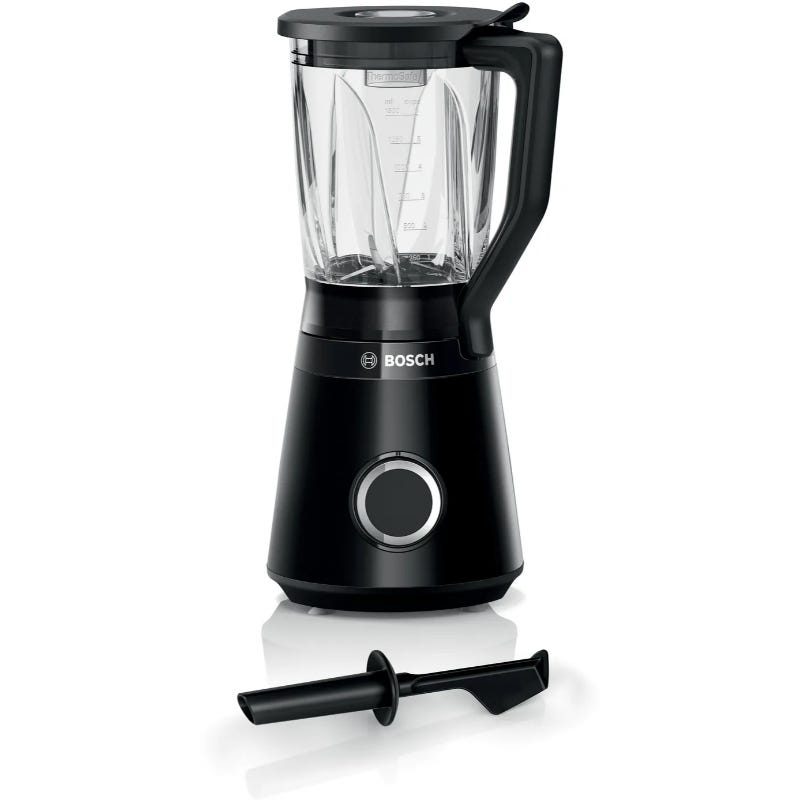Bosch MMB6172B Vita Power Blender, 1200 Watt, 2 Speeds, 1.5 Liter - Black