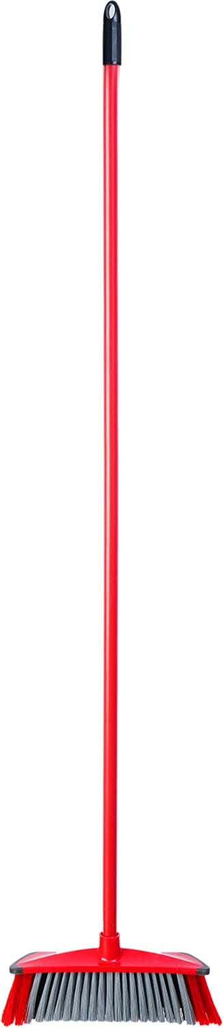 Vileda Plastic Handle Broom, 29 cm - Red