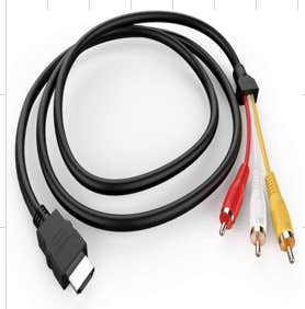 Hdmi Male To 3 Rca Audio And Video Cable