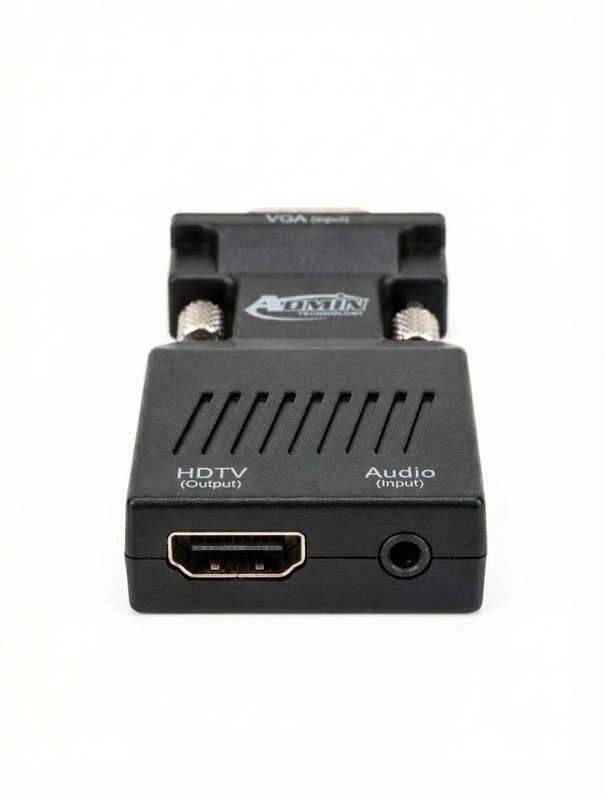 Vga To Hdmi Converter With Audio – Full Hd 1080P Resolution