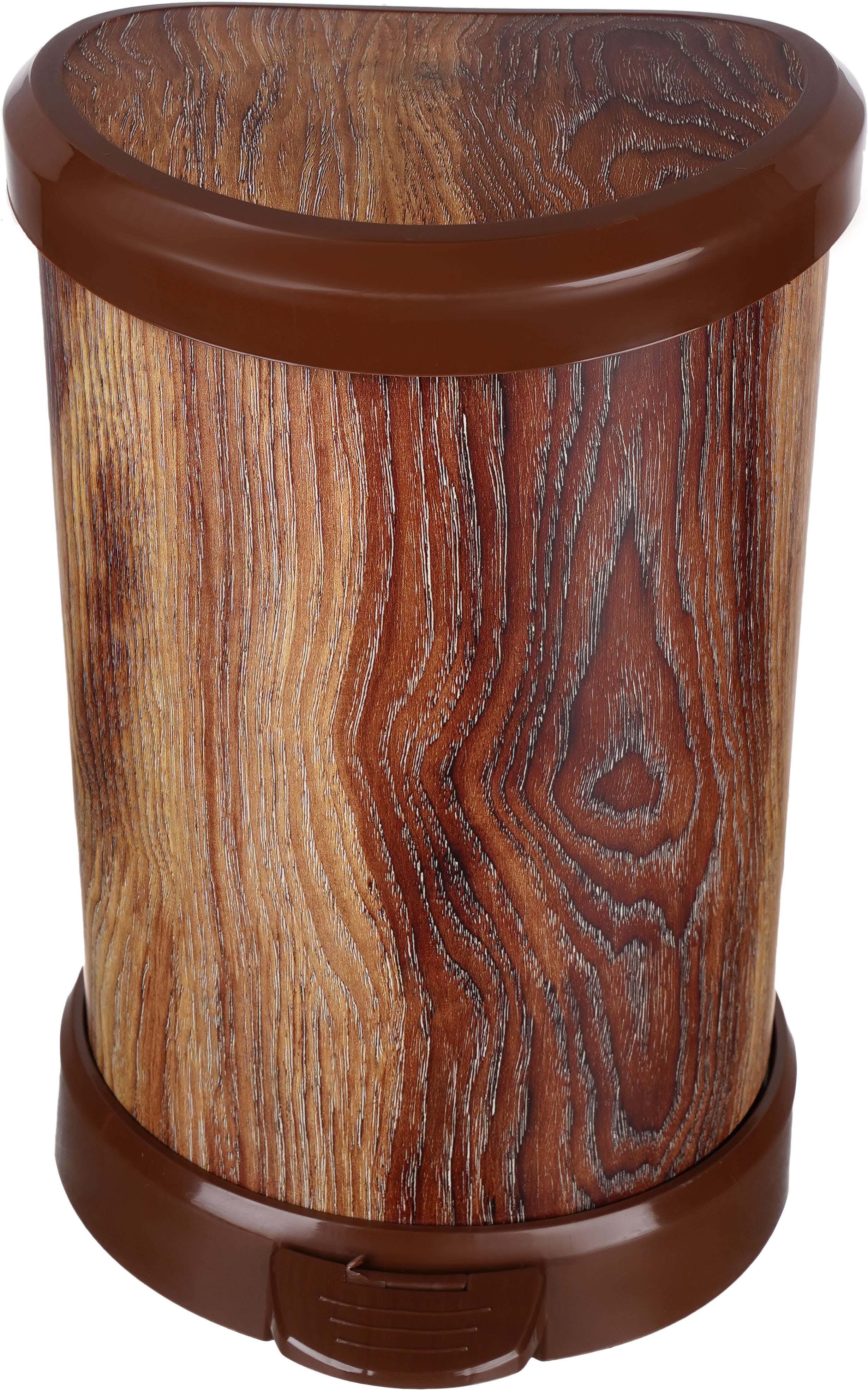 Al Wataneya Trash Bin, Size 1 - Brown