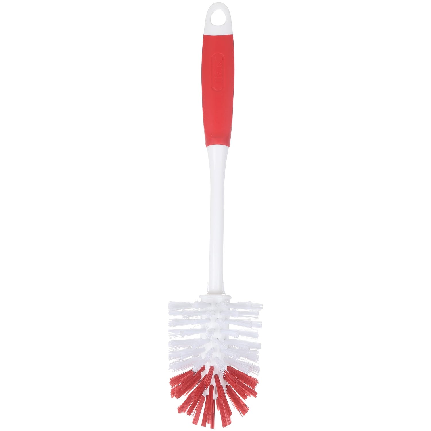 Liao Plastic Toilet Cleaning Brush, 36 cm - Red
