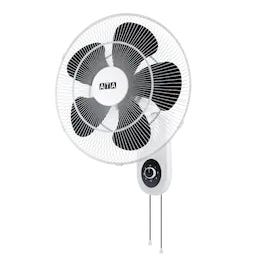 ATA B20 Wall Fan, Manual Control, 3 Speeds - White Black