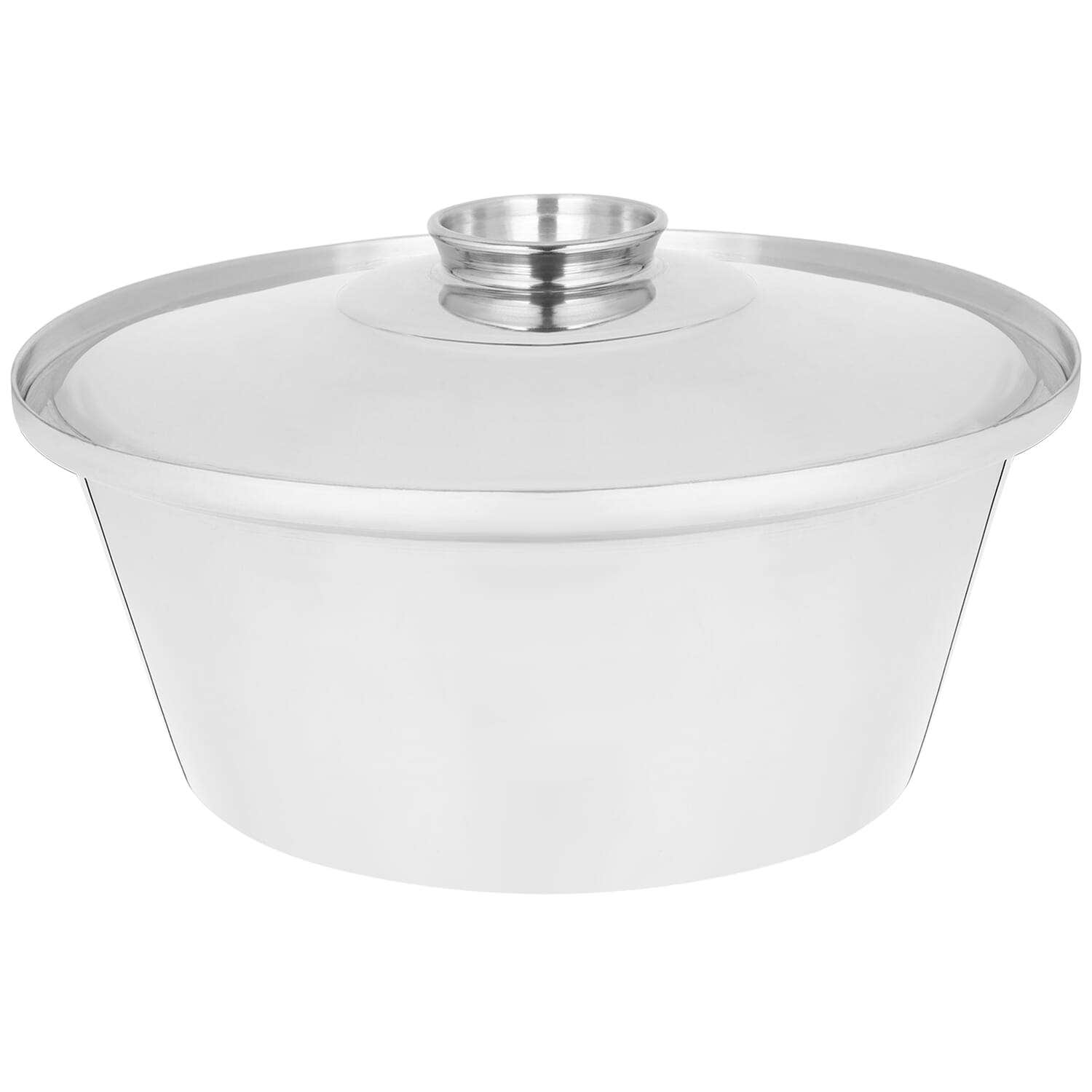 Nouval Aluminum Shawarma Pot, 34 cm - Silver