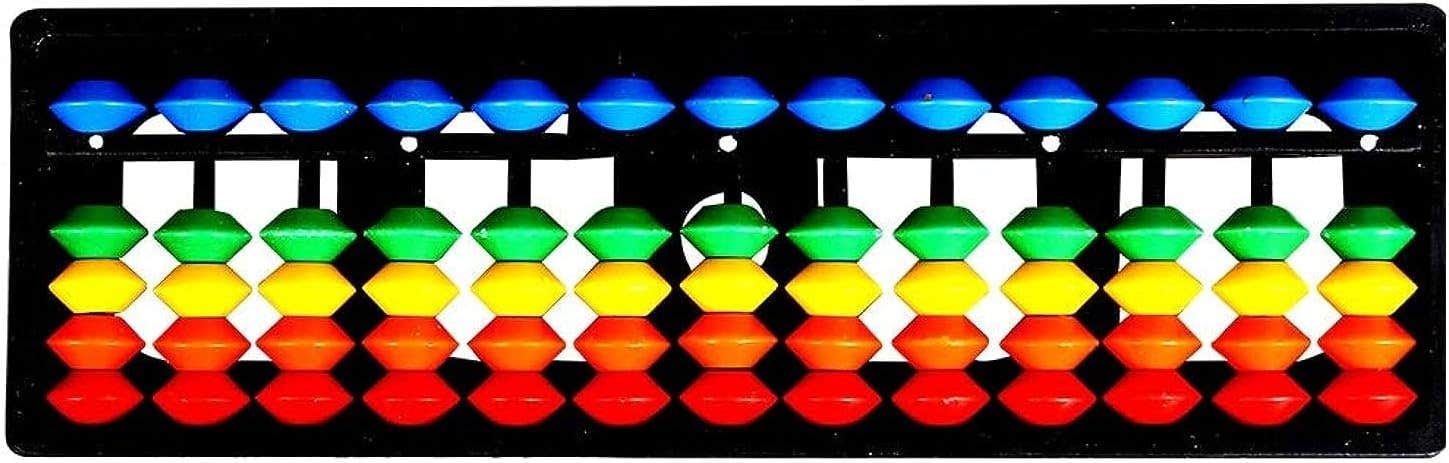 Plastic Abacus Kit - Multicolor