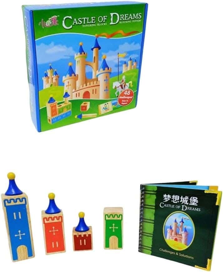 Alsafwa W18-6 Dream Palace Blocks Toy - Multicolor