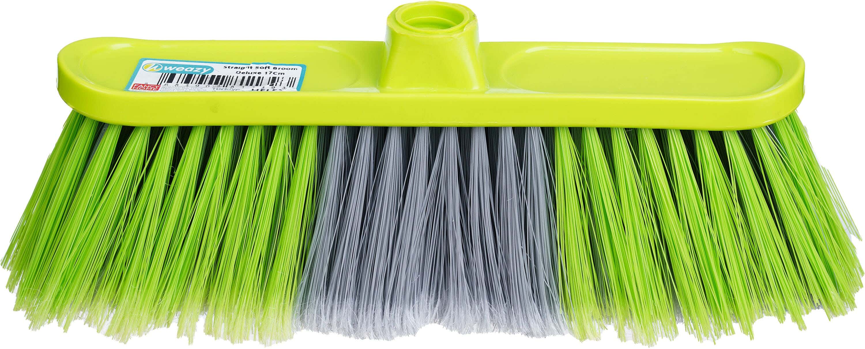 Weazy without Handle Cleaning Brush, 17 cm - Green Grey