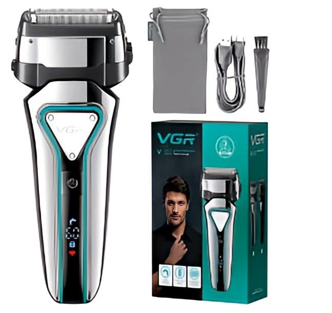 VGR V-333 Hair Trimmer for Men - Silver