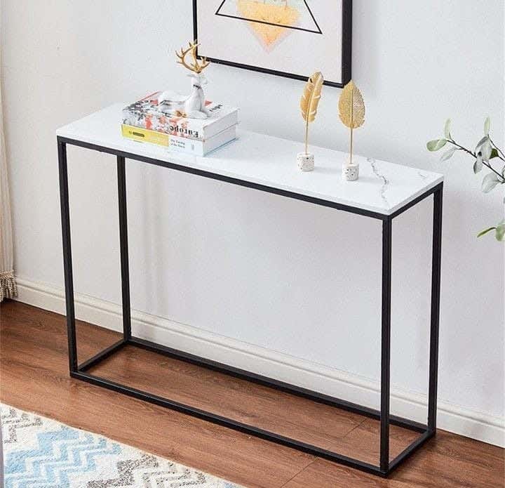 Metal console, 110x90x35 cm - Black