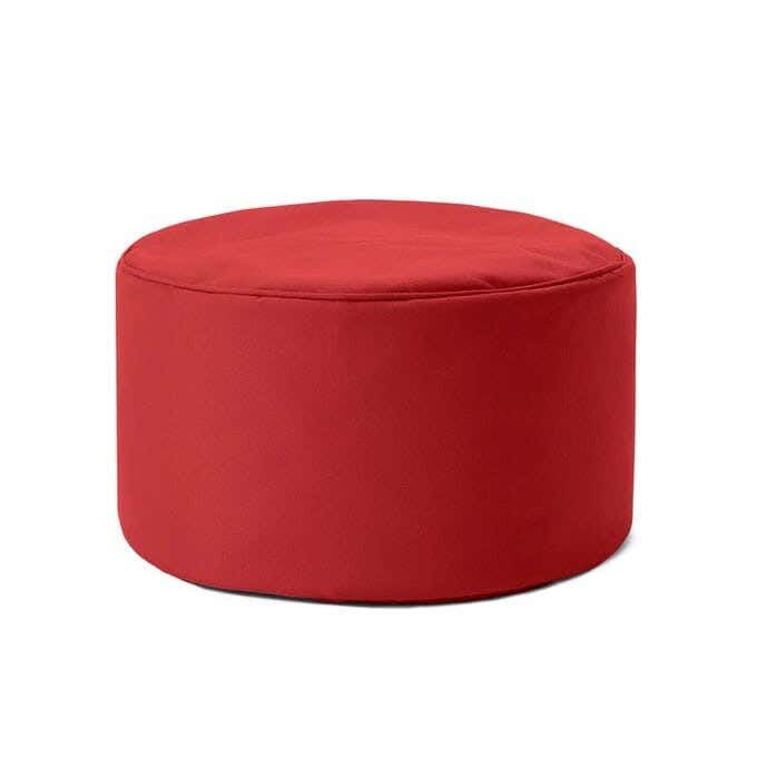 Modern Bean Bag, Sabia Fabric, 60 x 45 x 40 cm - Red