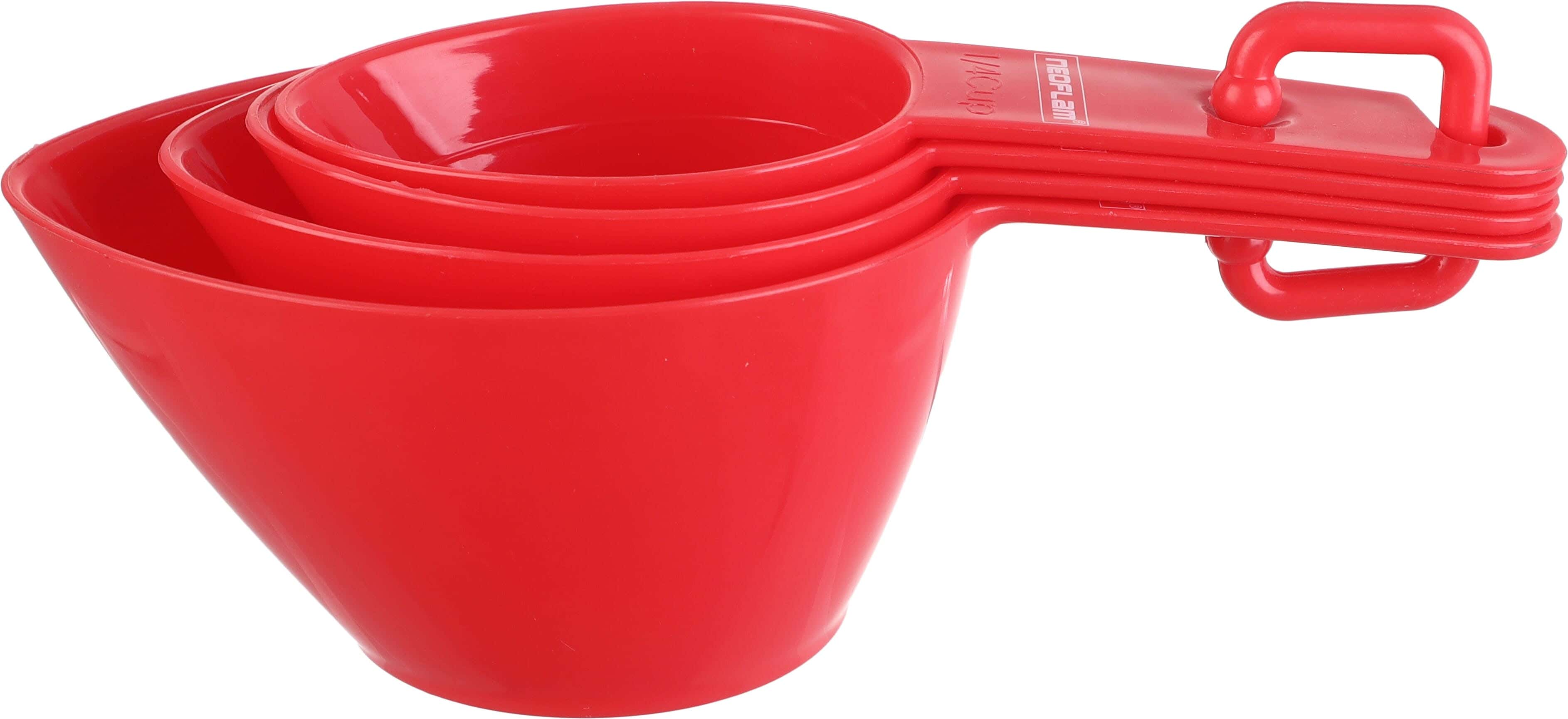 Neoflam Measuring Set, 4 Pieces - Red