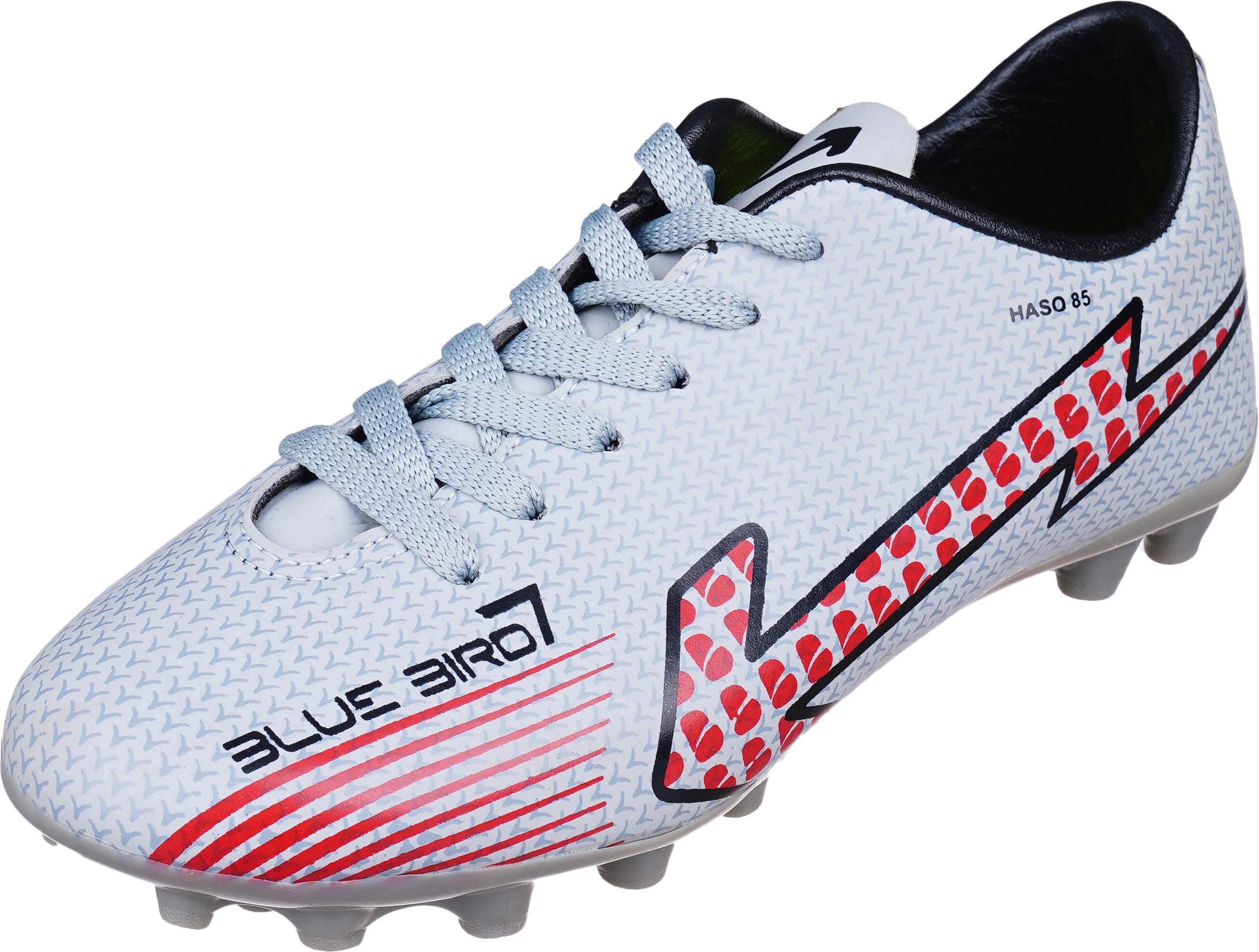 Blue Bird Leather Stars Football Shoes for Boys