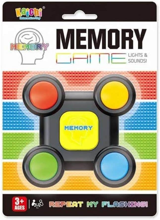 Al Safwa Color Memory Game, 4 Pieces - Multicolor