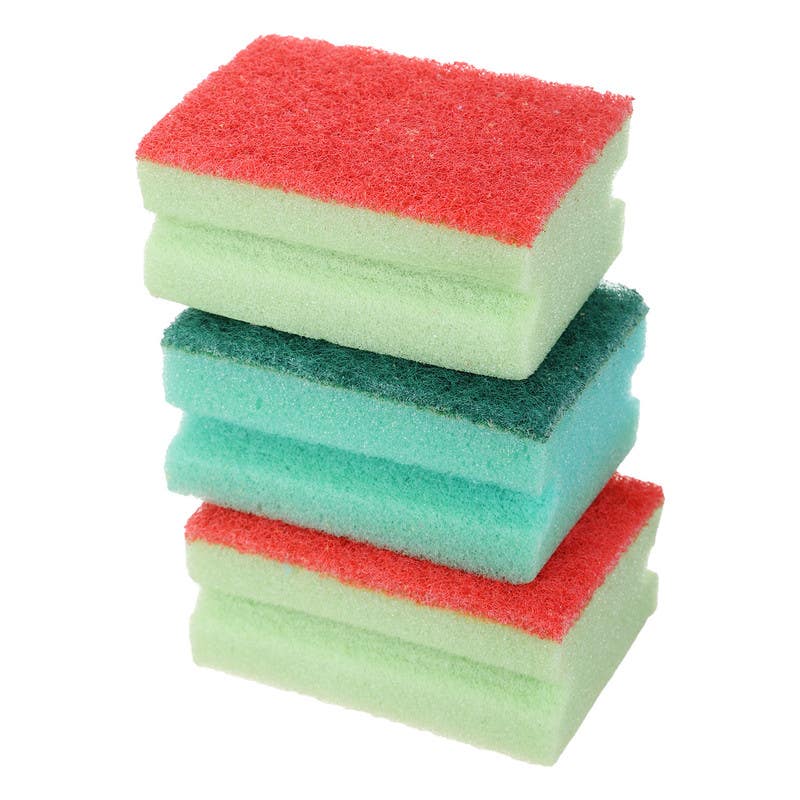 Mero Utensils Sponge Set, 3 Pieces, 4×6×9 cm - Multicolor