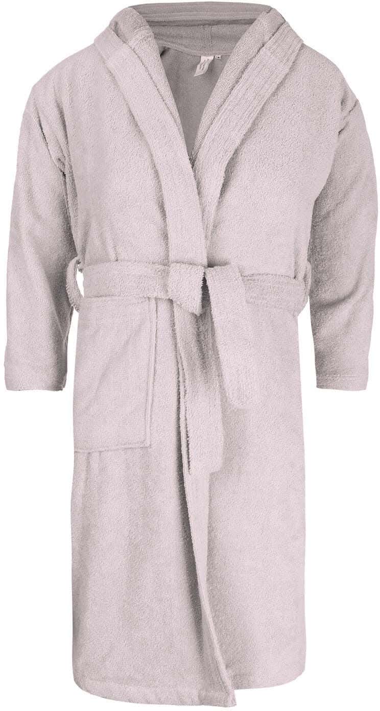 Tulip Cotton Bathrobe For Kids, Size 10, Approximately 800 grm - Light Mauve