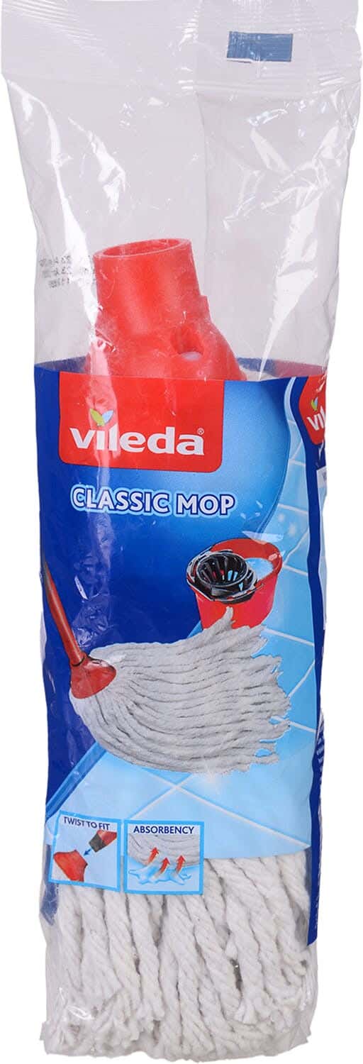Vileda Cotton Swab, without Handle - White