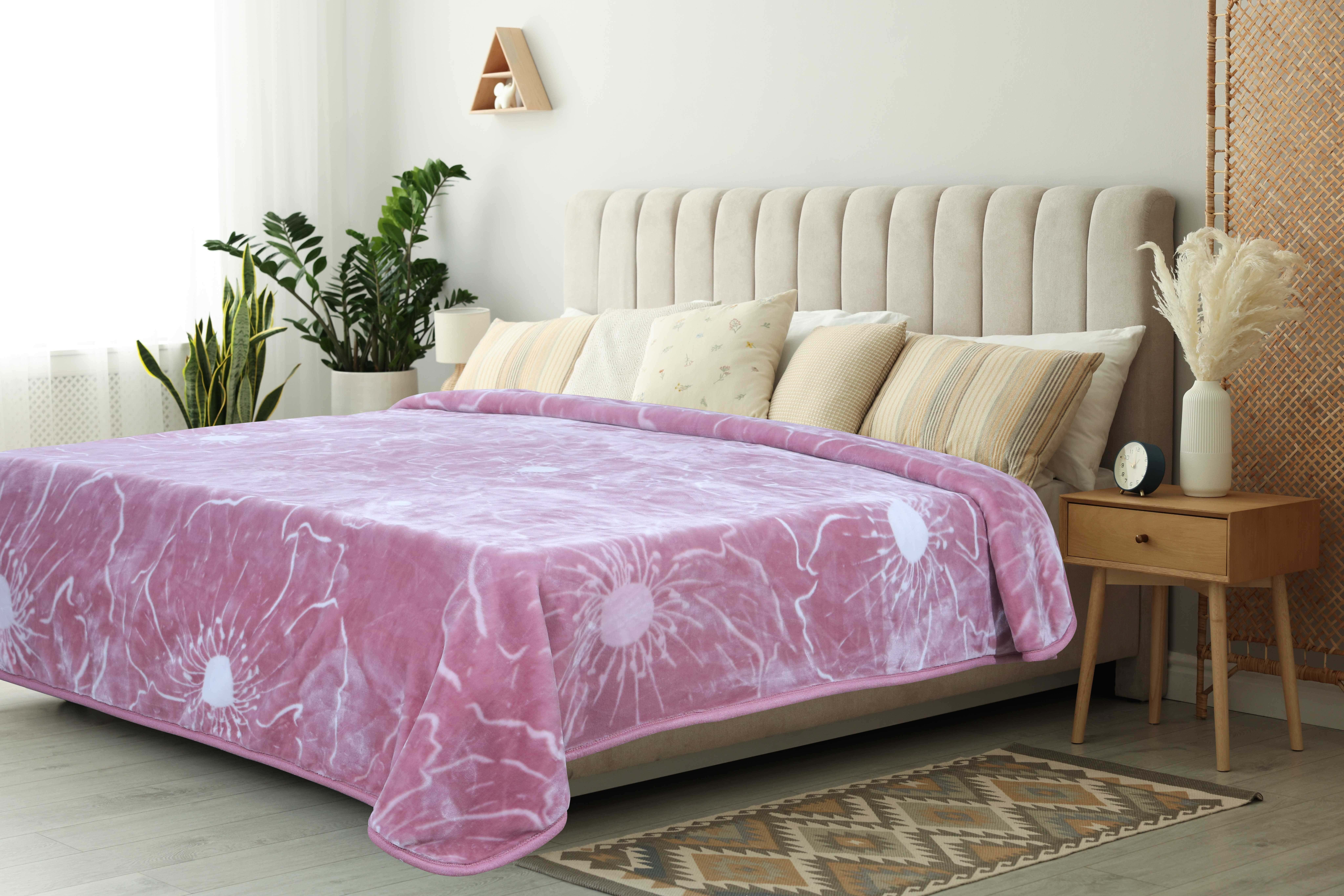 Mandora Velvet Double Layers Blanket, 220x240 cm, Approximately 5 kg - Cashmere