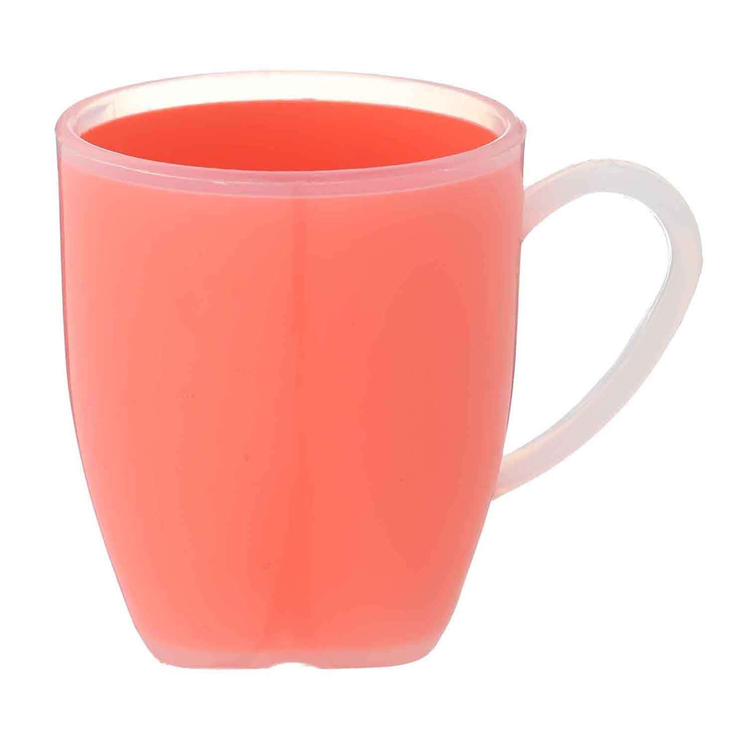 El Hoda Plastic Mug, 350 ml - Light Orange