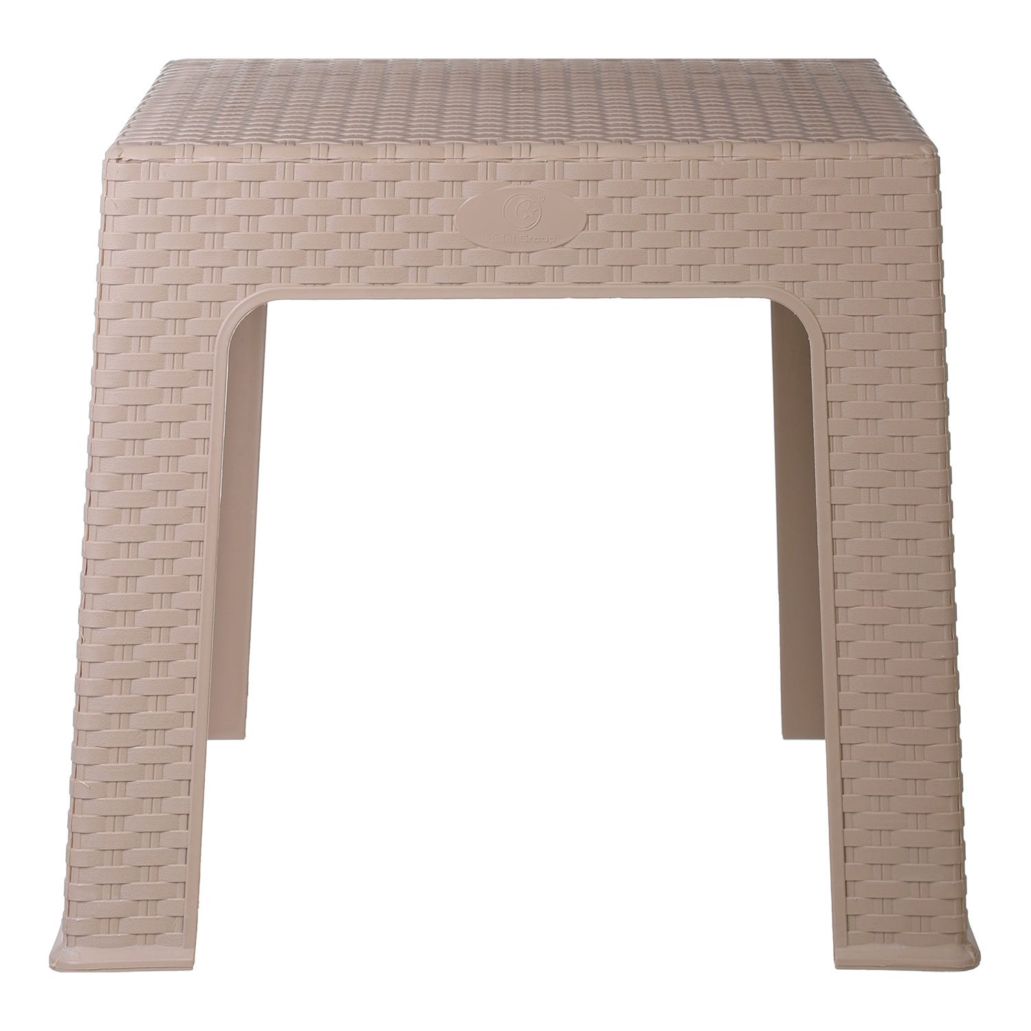 El Helal & Star Table, 43×42×42 cm - Beige