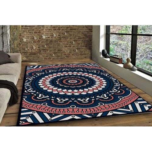 Mat Cover with Anti-slip Dotted Back - 200 × 300 cm - Multicolor