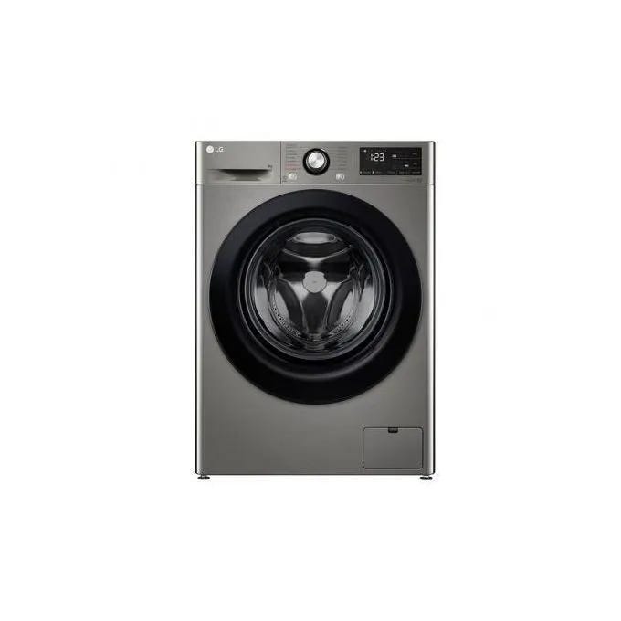 LG F4R6VYGCP9 Fully Automatic Front Load Washing Machine, 9 kg - Silver