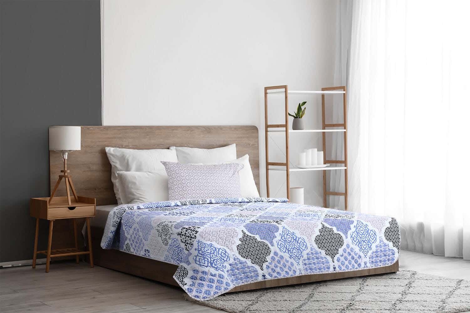 Al Maamoun Kids Comforter Set, 4 Pieces - Multicolor
