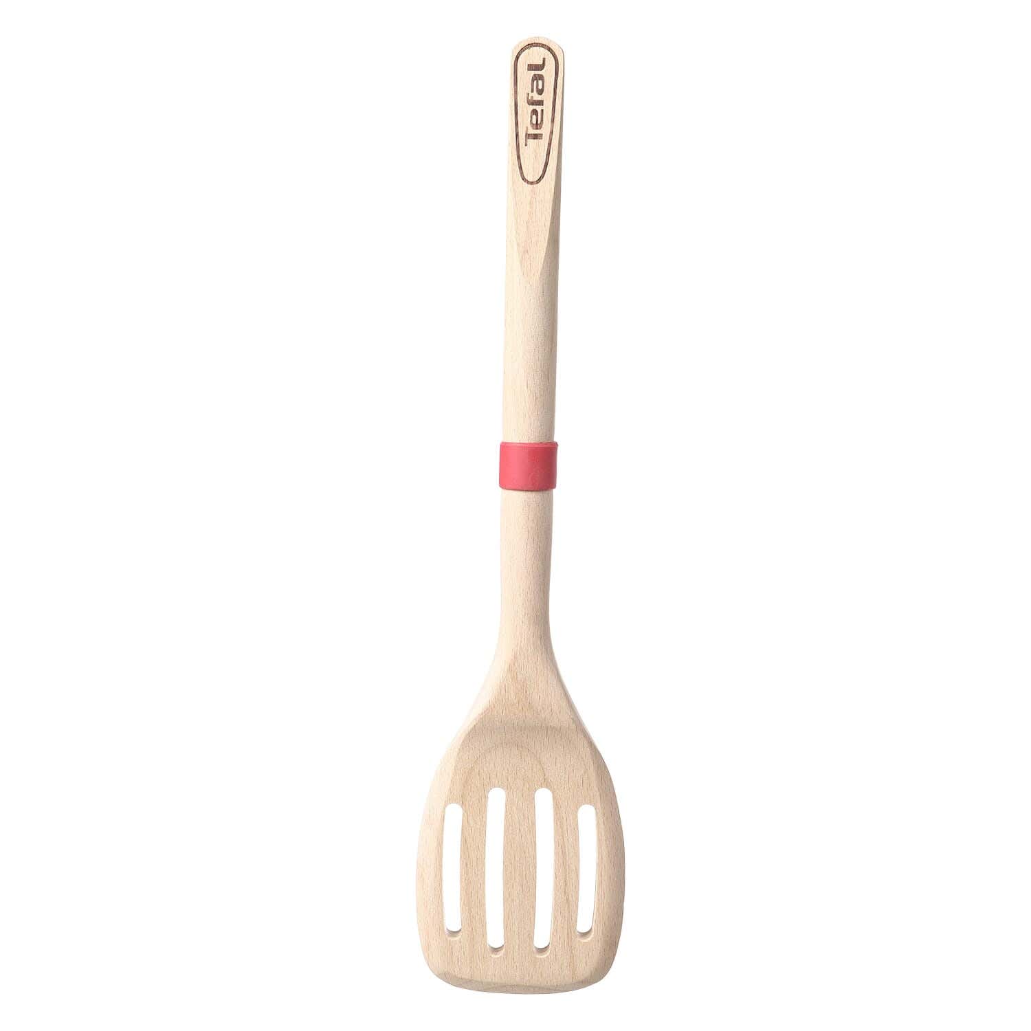 Tefal Wooden Spatula, 33 Cm - Beige