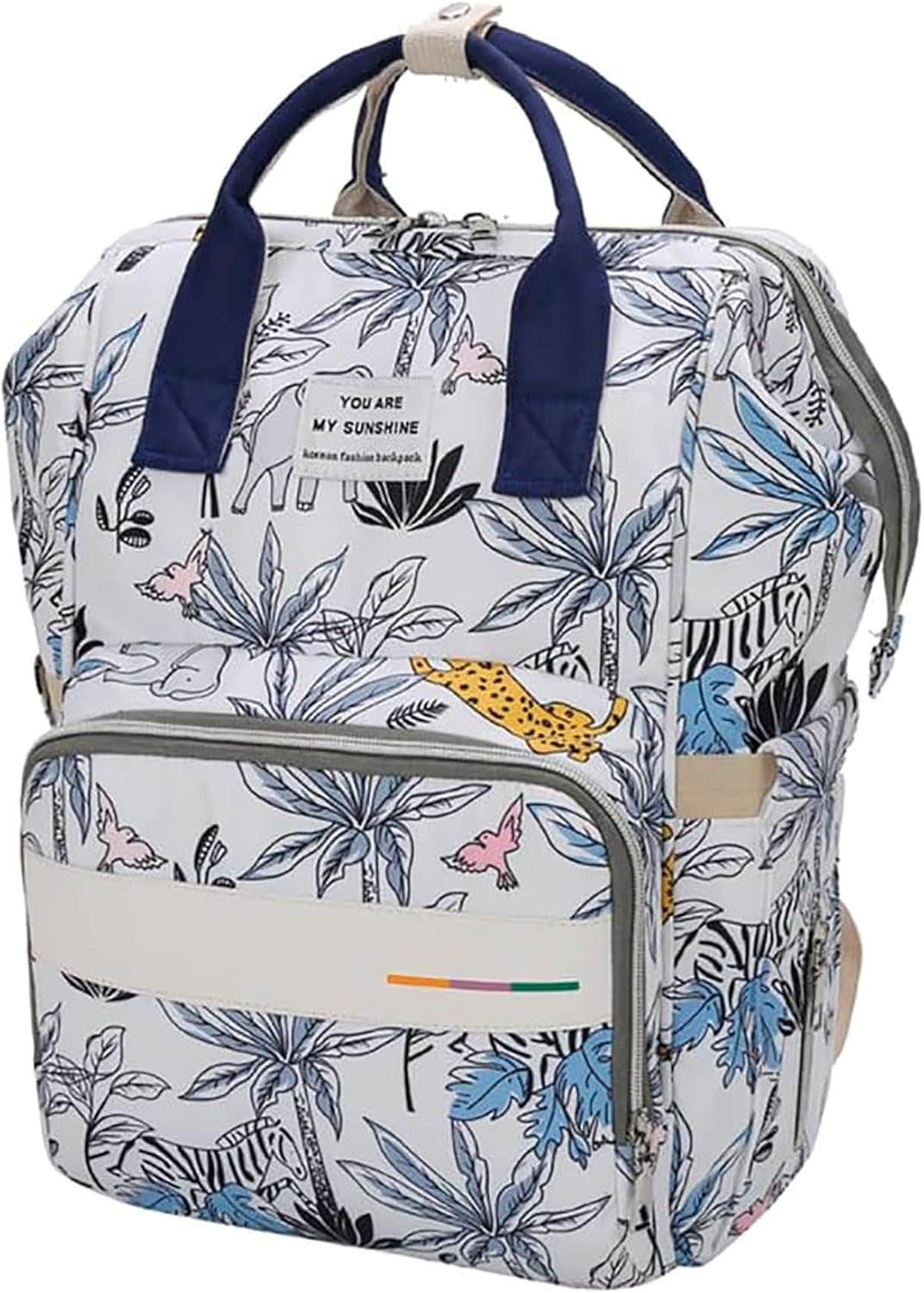 House Of Quirk Expandable Diaper Backpack, Large - Multicolor