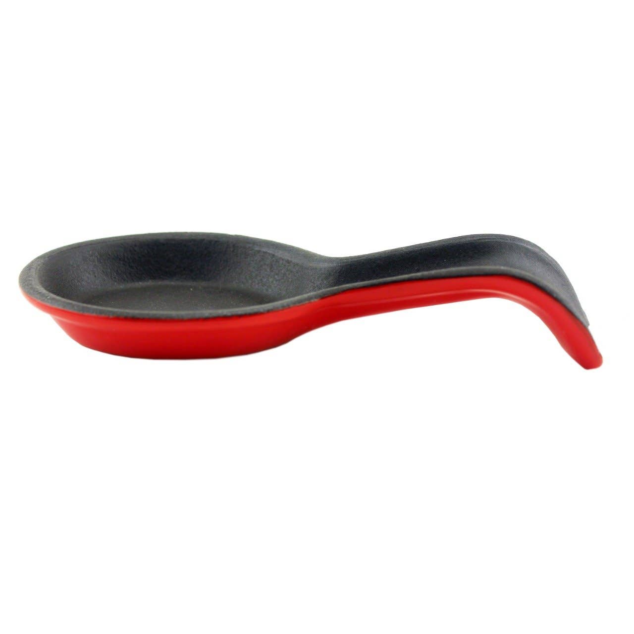 Berghoff Ron Cast Iron Spoon Rest ,19x9 cm - Red