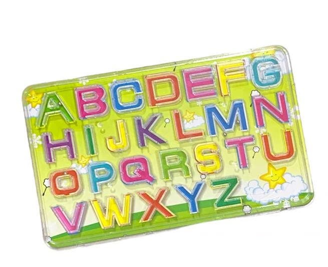 Alsafwa W20-13-2 English Letters Toy for Unisex Children - Multicolor