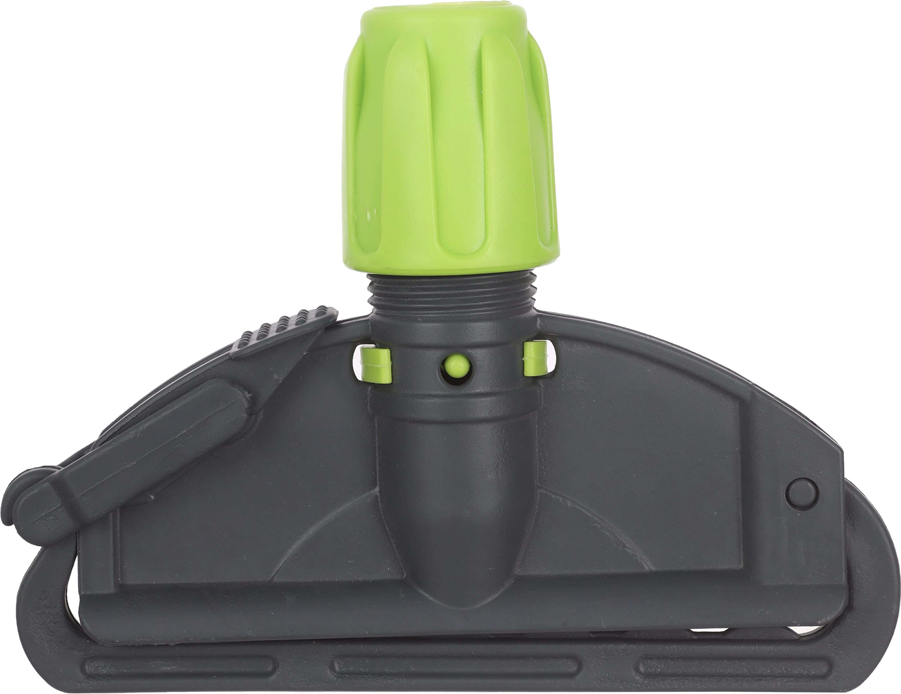 Weazy Plastic Tassel Mop Clip for Mob, 17 cm - Grey Green