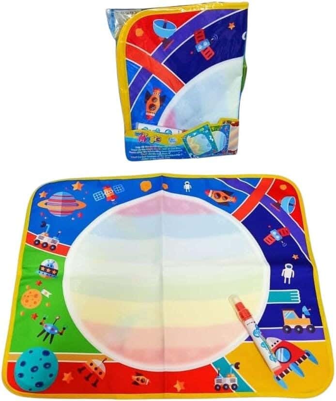 Alsafwa W50-122 Kids Coloring Mat - Multicolor