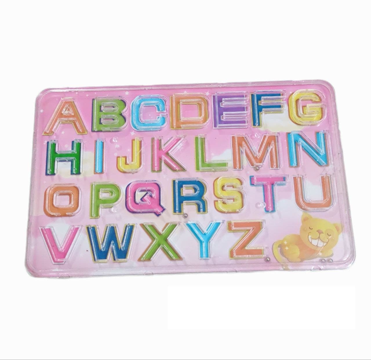 Alsafwa W20-13-3 English Letters Toy for Unisex Children - Multicolor