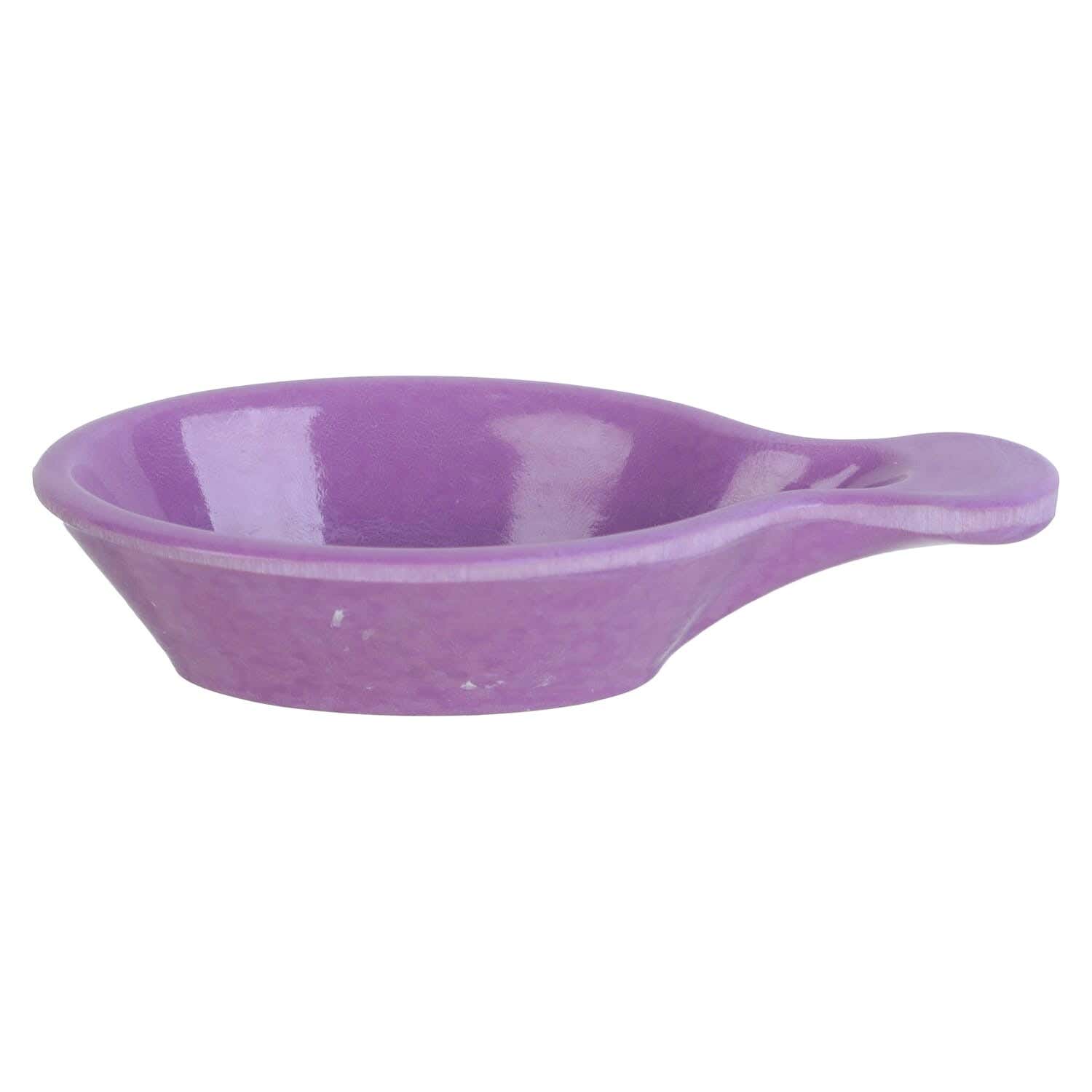 El Mohandes Melamine Sauce Spoon, 12x6 cm - Mauve