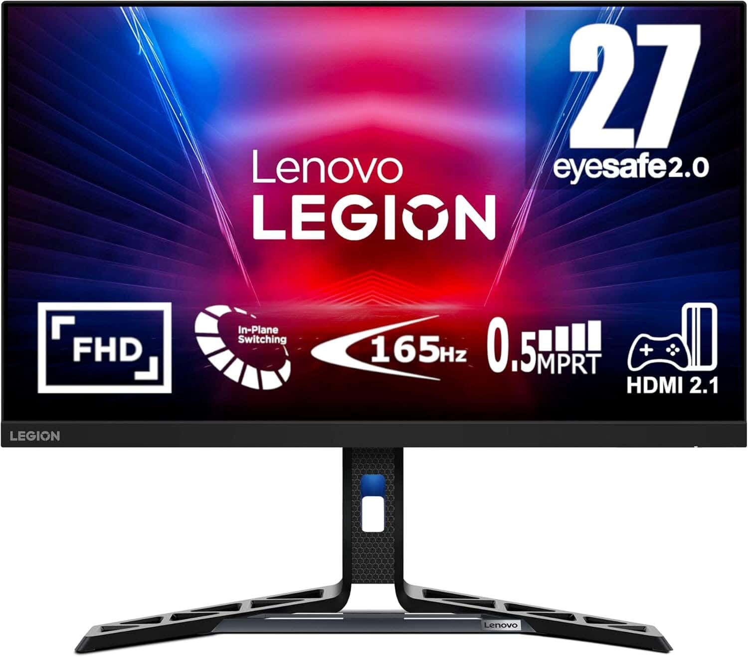 Lenovo 27-inch FHD 1920x1080 DisplayPort Computer Monitor - Black