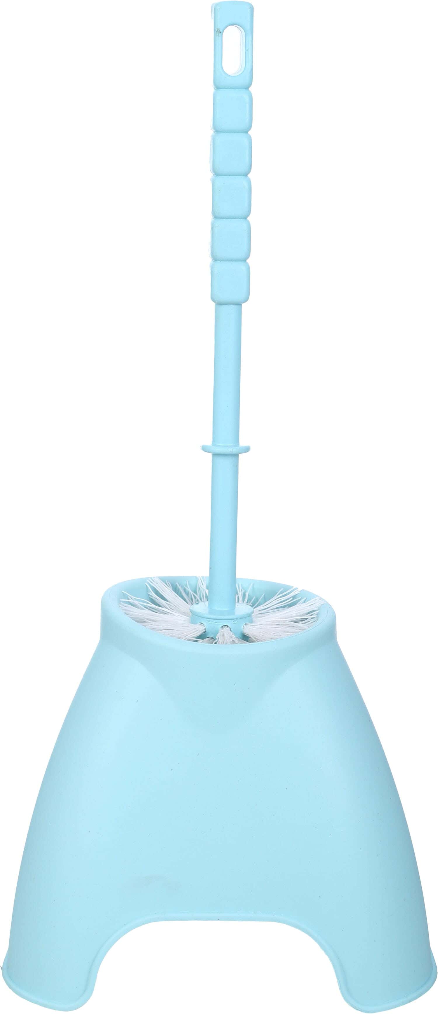 El Helal & Star Plastic Curvy Toilet Brush, 40 cm - Turquiose