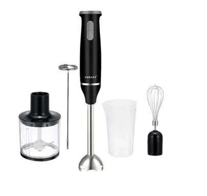 Sokany SK-1714-5 Hand Blender, 800 Watt - Black