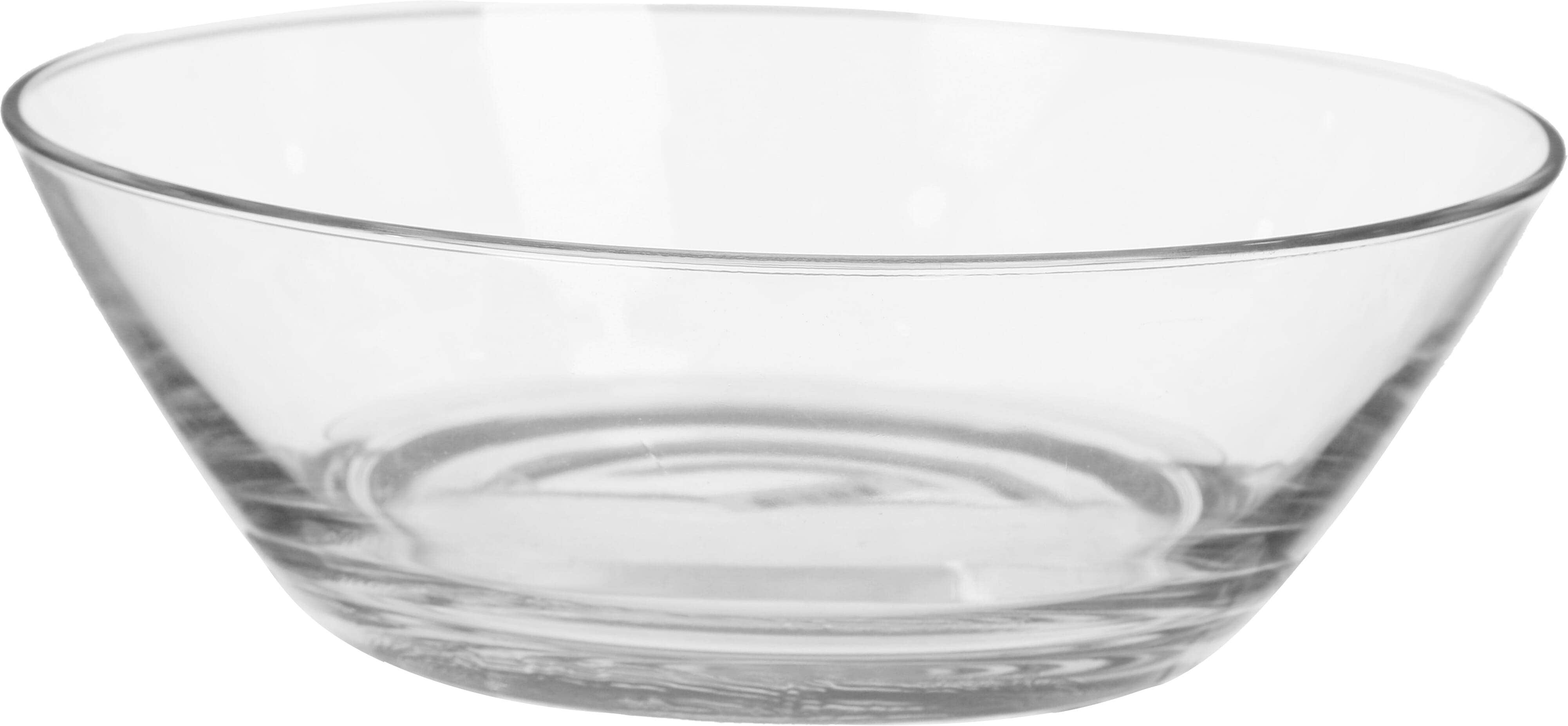 Ocean Glass Bowl, 25 cm - Clear