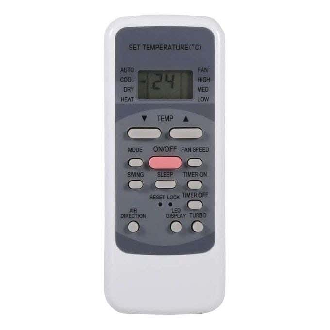 Remote Control For White Whale And Media Tech Aircondition - White Grey