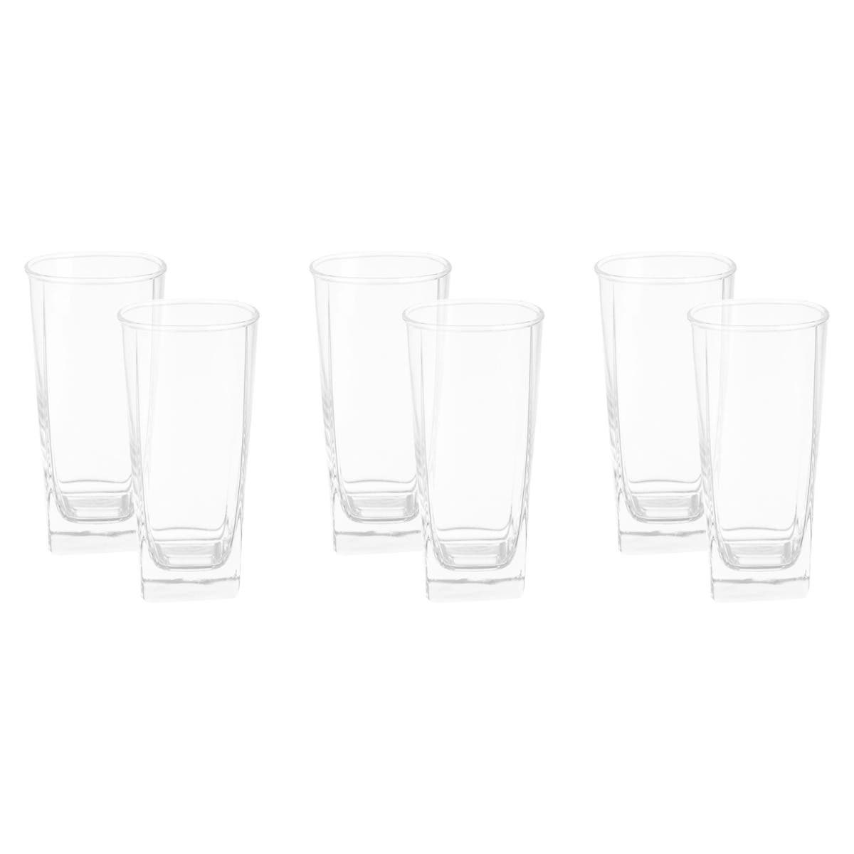 Luminarc Glass Cup Set, 6 Pieces - Clear