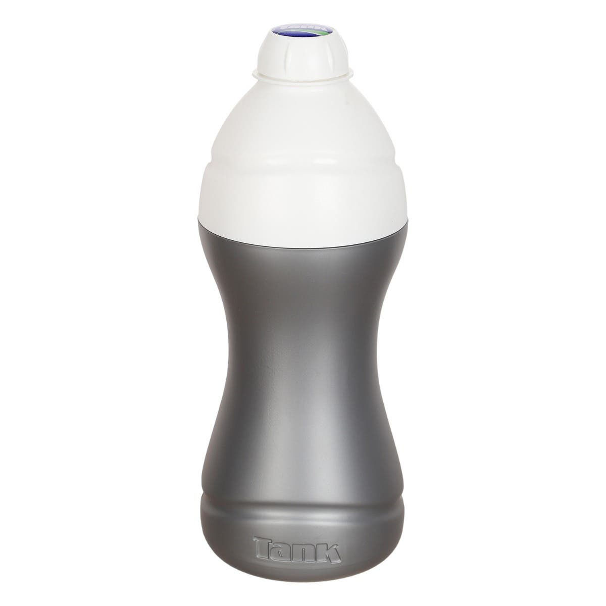 Tank Water Bottle, 0.75 liter - Grey White
