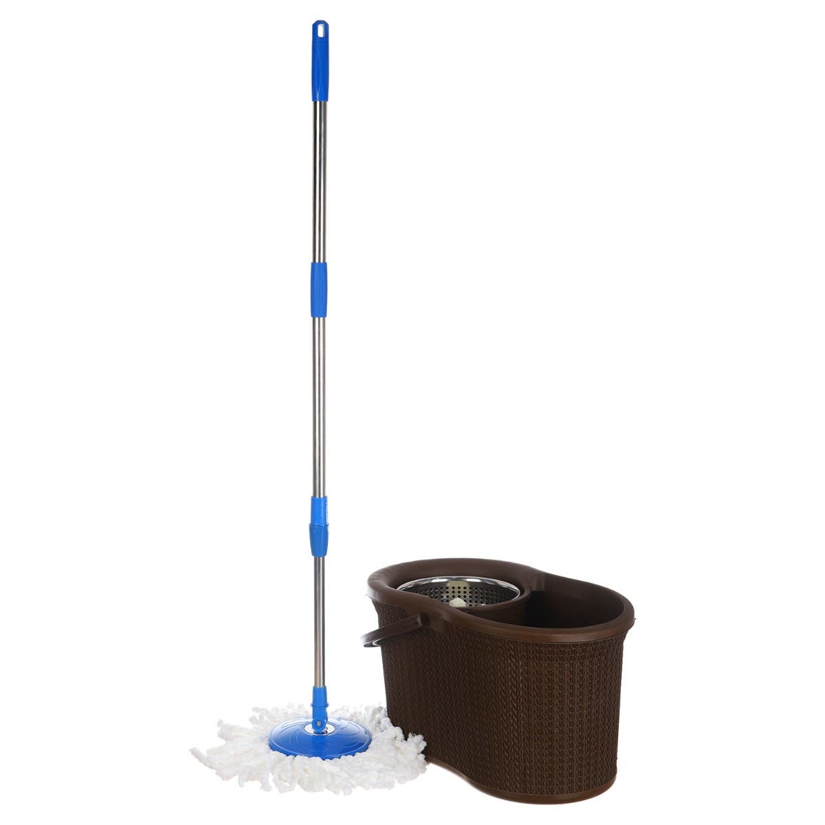 El Helal & Star Palm Line Bucket, 49×33×29 cm - Brown