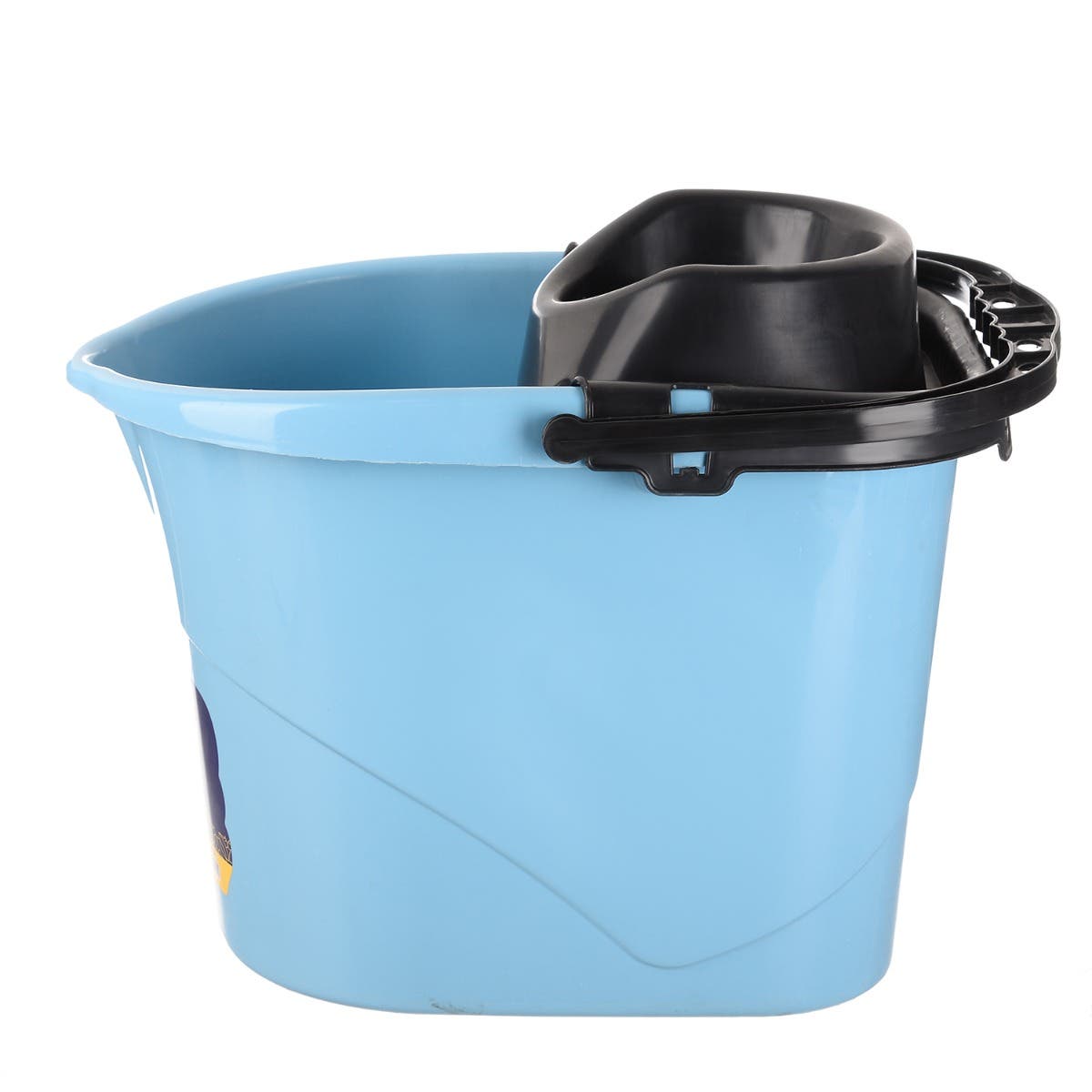 Riena mora Plastic Bucket, 14 Liter - Light Blue