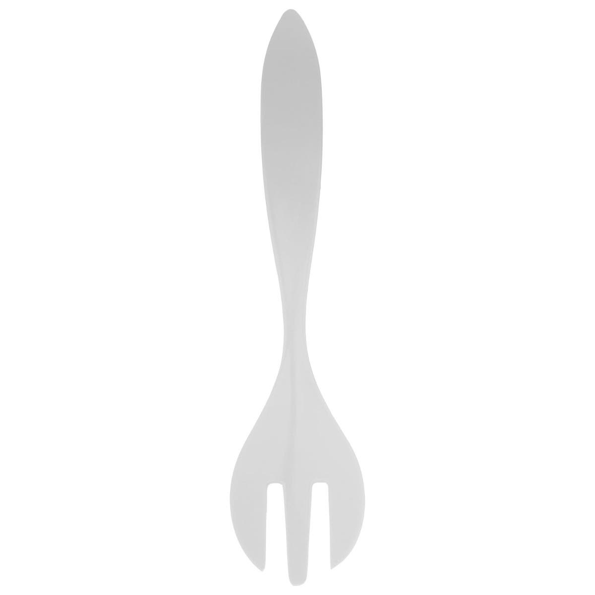 Bright Designs Melamine Big Fork, 29 cm - White