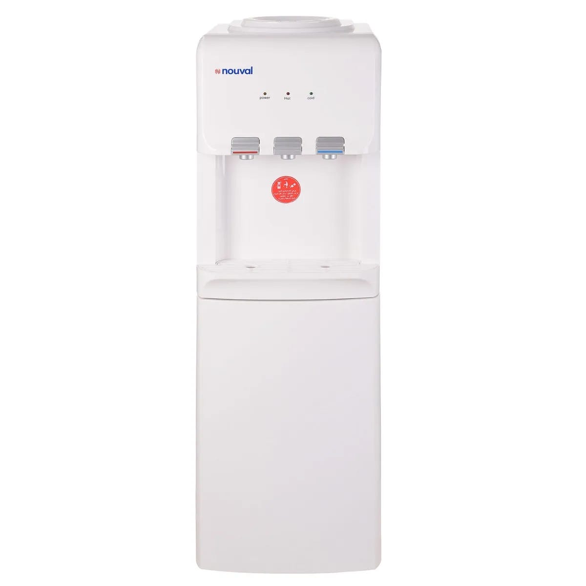 Nouval WD55-01N Water Dispenser, 3 Taps - White